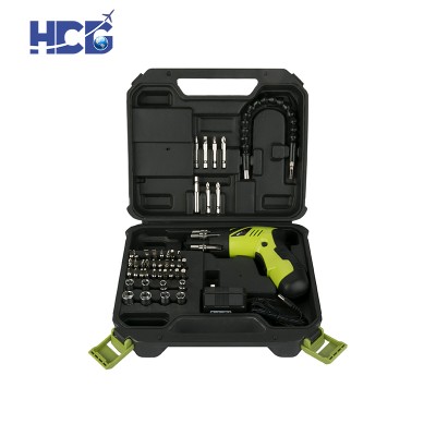 Cordless high torque electric screwdriver kit 200r/min rotate speed