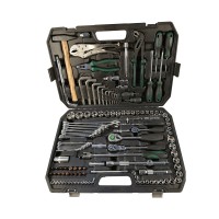 129 PCS professional workshop auto repair car hand socket tool set and spanners