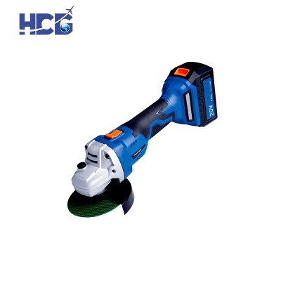 Industrial grade Lithium electric cordless battery-powered angle grinder