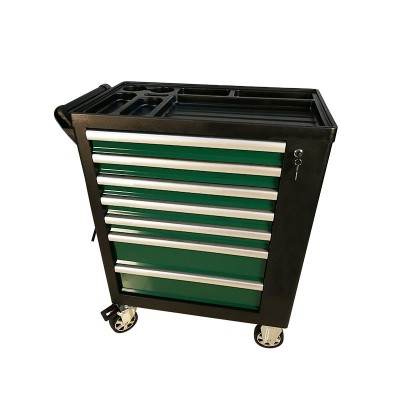 Professional garage tool storage cabinet tool trolley with tools