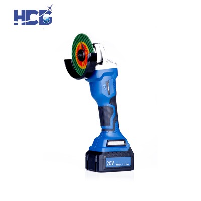 Cordless electric 10mm angle grinder lithium battery polishing machine